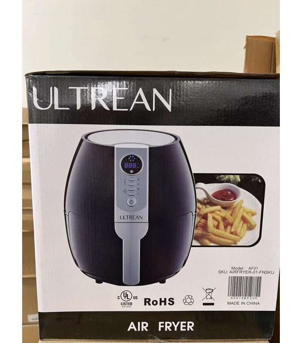 Ultrean Air Fryer, 4.2 Quart (4 Liter) Electric Hot Air Fryer ...